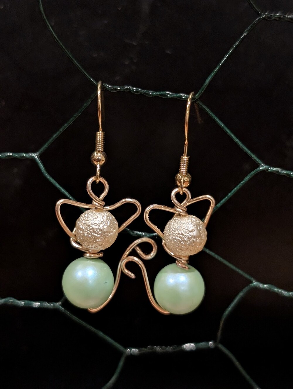 Super Cute Handmade Cat Earrings!